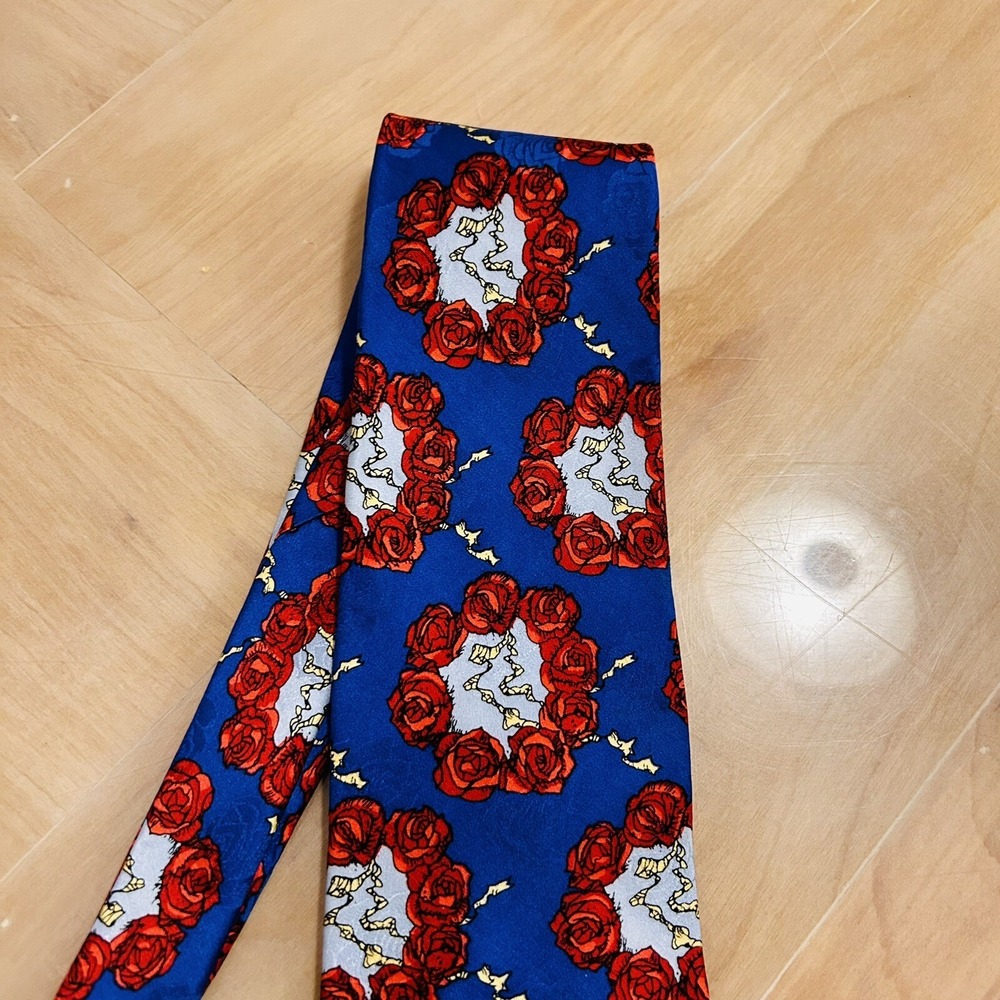 Grateful Dead Neck Tie Spanish Lady First Set Silk - Picture 4 of 10